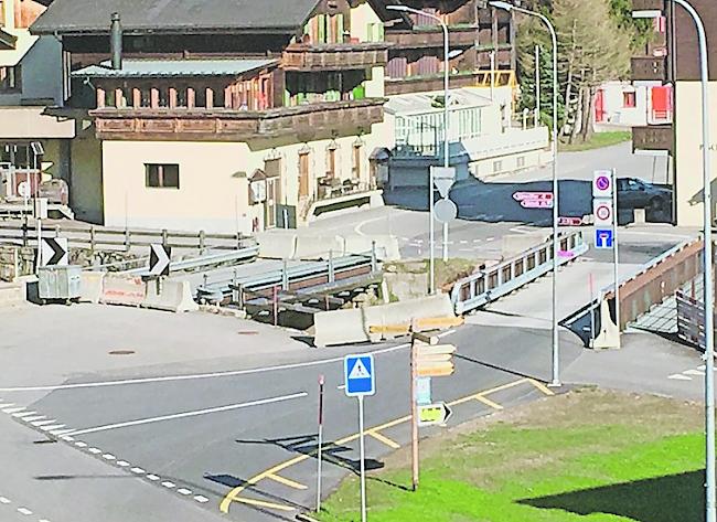 Die Rottenbrücke in Oberwald.