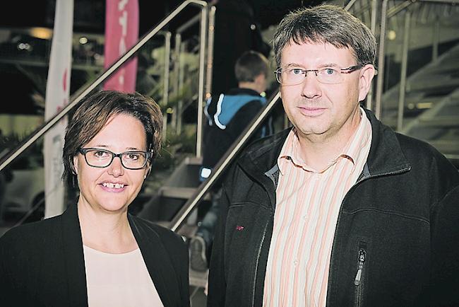 Carmen (44) und Rinaldo Zenklusen (46), beide aus Naters.