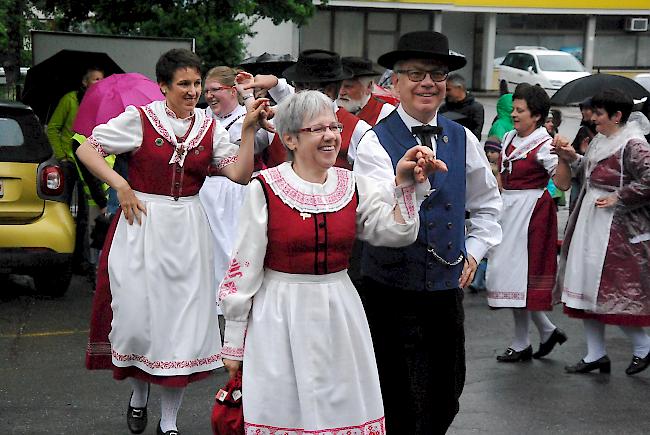 Impressionen vom heutigen Tanzparcours