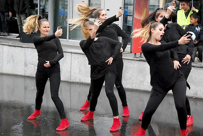 Impressionen vom heutigen Tanzparcours