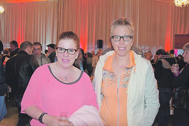 Nathalie Andenmatten (41) und Nadja Summermatter (45) aus Eisten.