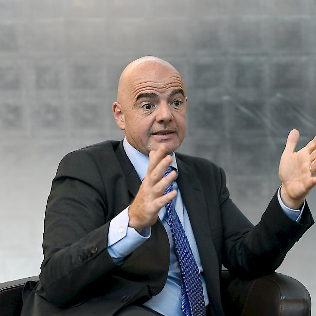 Will alle Regionen in den FIFA-Gremien: Gianni Infantino