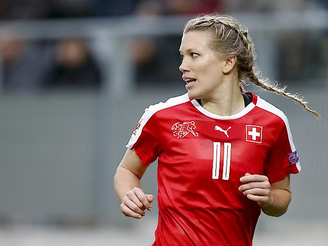 Meistertitel mit Wolfsburg: die Schweizer Nationalspielerin Lara Dickenmann