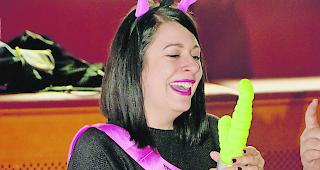 Die Teilnehmerinnen der Dildo-Party hatten viel Spass.