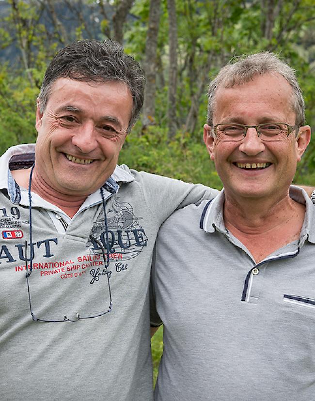Max Hegglin (61) und Josef Muff (56), beide aus Eschenbach.