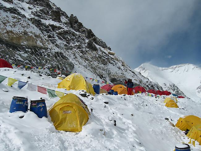 Basislager am Mount Everest (Archiv)