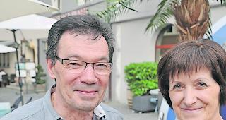 Edy (63) und Anita (64) Kalbermatten aus Brig-Glis.