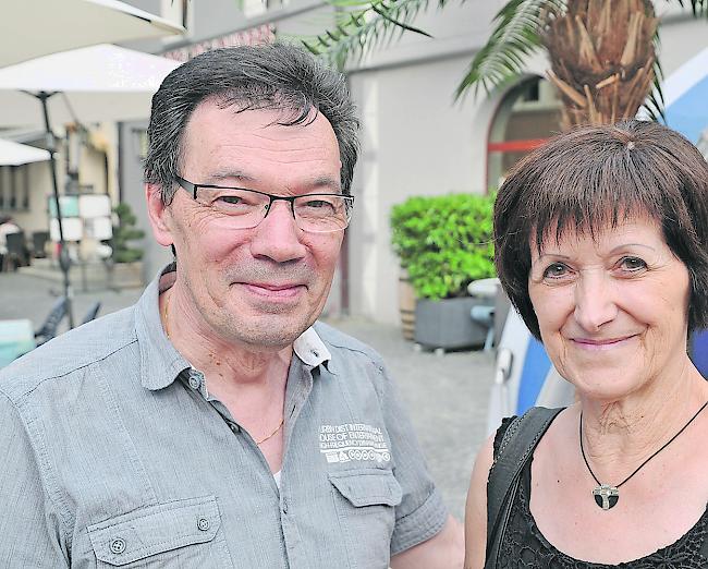 Edy (63) und Anita (64) Kalbermatten aus Brig-Glis.