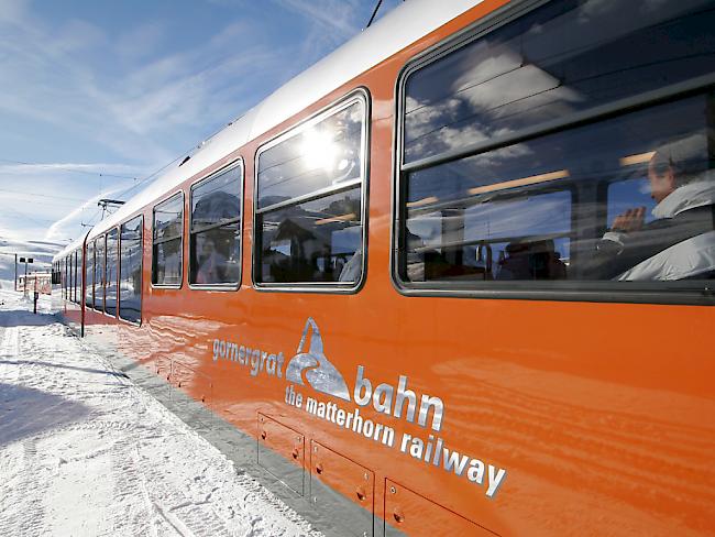 Das Bahn- und Touristikunternehmen BVZ Holding, das unter anderem die Gornergrat Bahn betreibt, hatte ein gutes Jahr 2017. (Archiv)