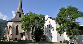 Burgkirche in Raron.