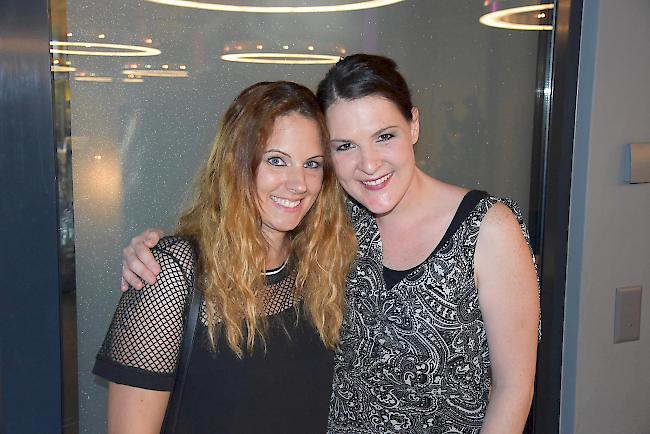 Maria Karlen (34) aus Glis und Sabrina Borter (33) aus Raron.