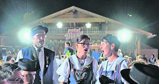 Spontan. Jodler zeigten sich offen und vermischten sich untereinander. 