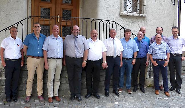 Vertreter der EVWR auf dem Gruppenbild vereint.