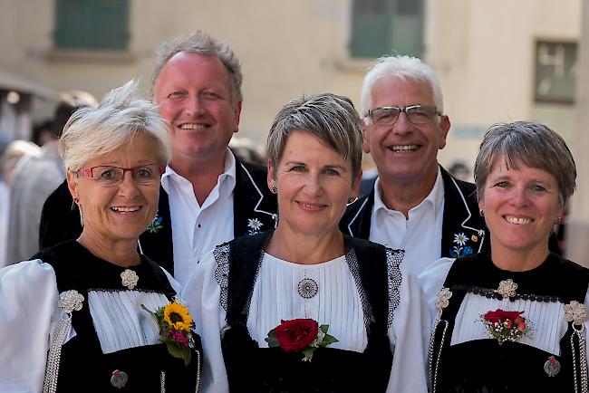 Mitglieder des Jodlerclubs Thun-Heimeling.