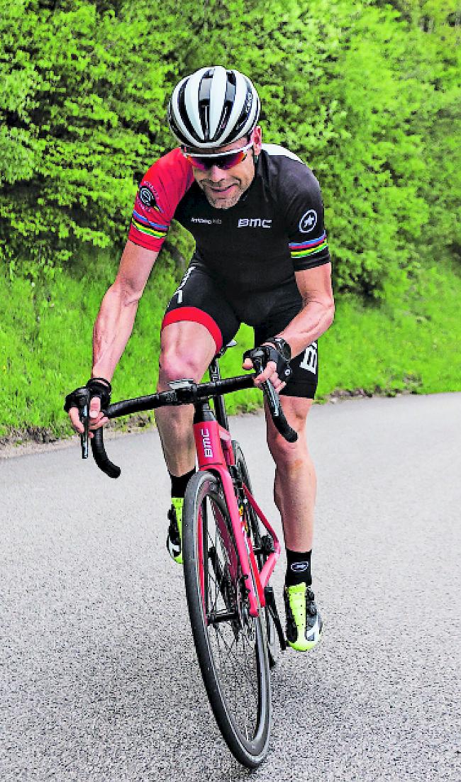 Prominente Lokomotive. Cadel Evans wird am 26. August in Stalden am Start sein.