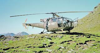 Die Helis der Grenzwacht sorgen f&uuml;r Gespr&auml;chsstoff.