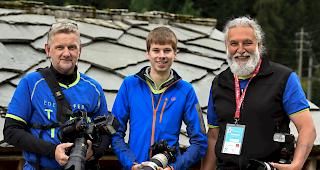 Thomas Margelist (51) aus Visperterminen, Adrian Wyer (22) und Antonino Catalano (58), beide aus Glis.