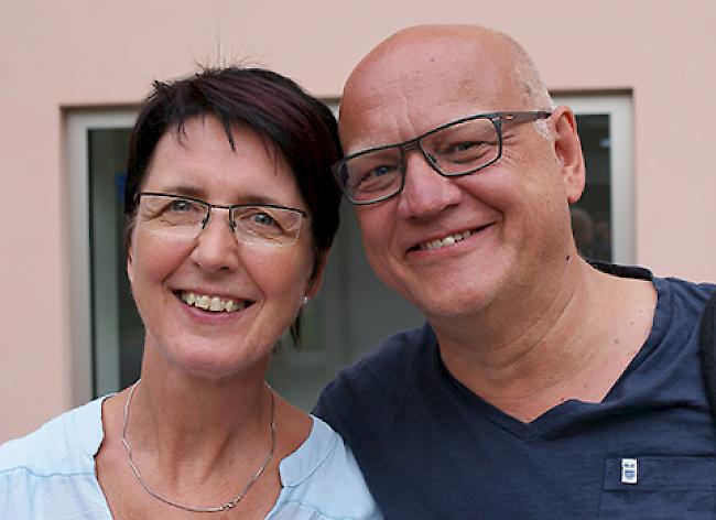 Brigitte Stefanski (62) und Uwe Stefanski (61) beide aus Naters.