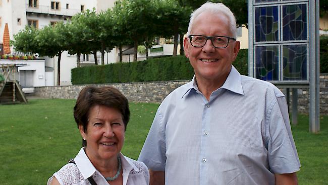 Josiane (68) und Andreas (69) Berchtold beide aus Brig-Glis.
