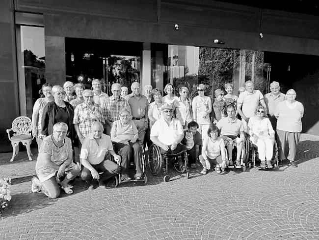 Eine Reise wert. Die Procap-Teilnehmer in Abano Terme.