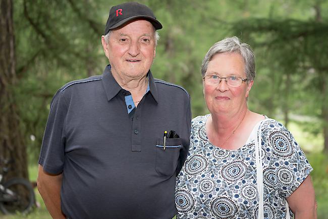 Peter (76) und Bärti Summermatter (70), beide aus Randa.