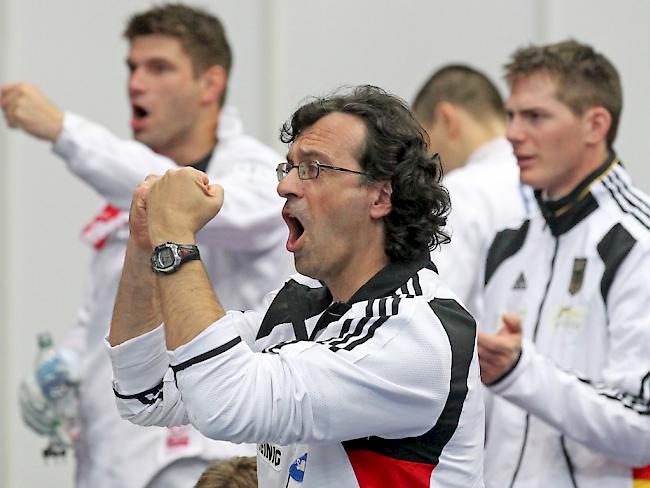 Der frühere deutsche Männerdegen-Bundestrainer Didier Ollagnon (im Vordergrund) ist seit Anfang Jahr Schweizer Chef-Nationalcoach