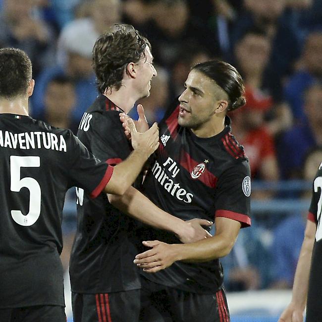 Ricardo Rodriguez glänzt beim Pflichtspiel-Debüt für Milan mit einem Freistosstor