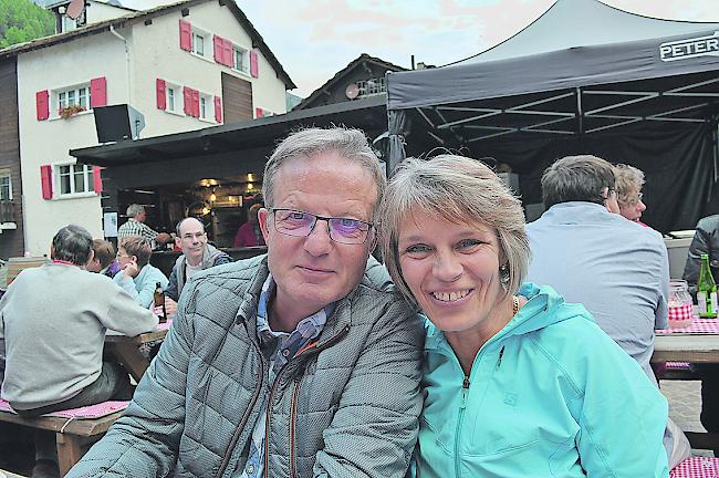 Peter (56) und Brigitte Biner (53) aus Susten.