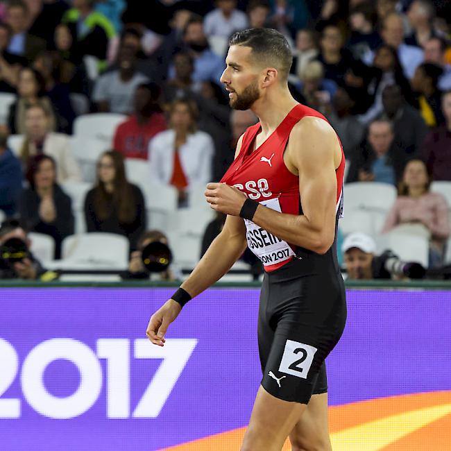 Für Kariem Hussein endete die WM im Final über 400 m Hürden mit einer