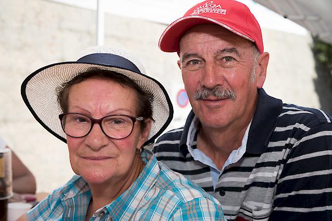 Irene (68) und Gerhard Wirthner (64), beide aus Glis.