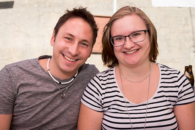 Enrico (26) und Susen Schnidrig (24), beide aus Naters.