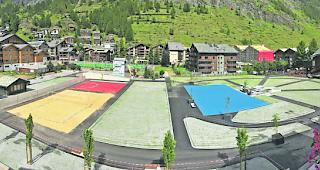 Ort der Begegnung. Das neue Freizeitangebot beinhaltet verschiedenste sportliche Aktivit&auml;ten. 