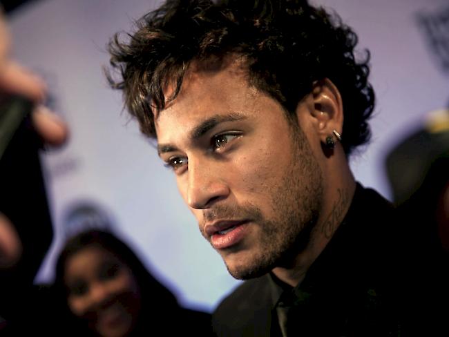 Der brasilianische Fussballstar Neymar (Archiv)