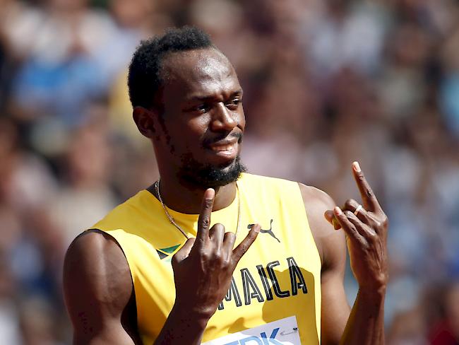 Usain Bolt verabschiedete sich mit seinem Staffel-Einsatz vom Londoner Publikum