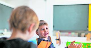 &laquo;Ein bisschen fr&uuml;her ein bisschen mehr&raquo;. Christophe Darbellay will die ersten Schuljahre &uuml;berdenken.  