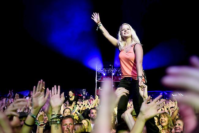 Es geht los. Das Open Air Gampel startet in seine 32. Ausgabe.