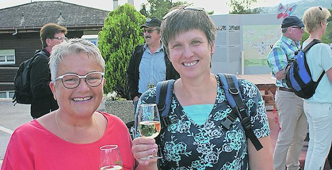 Rafaela Noti (59) aus Susten und Jolanda Oggier (54) aus Turtmann.