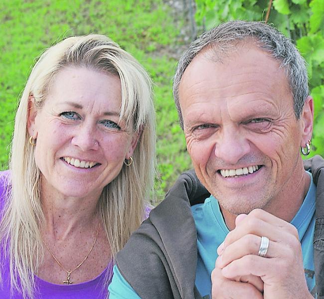 Claudia Hischier (47) und Kurt Hischier (62) aus Oberwald