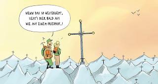Blick in die Ferne.