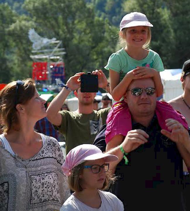 Familientag in Gampel. Der WB hat unter seinen Abonnenten Gratiseintritte verlost.