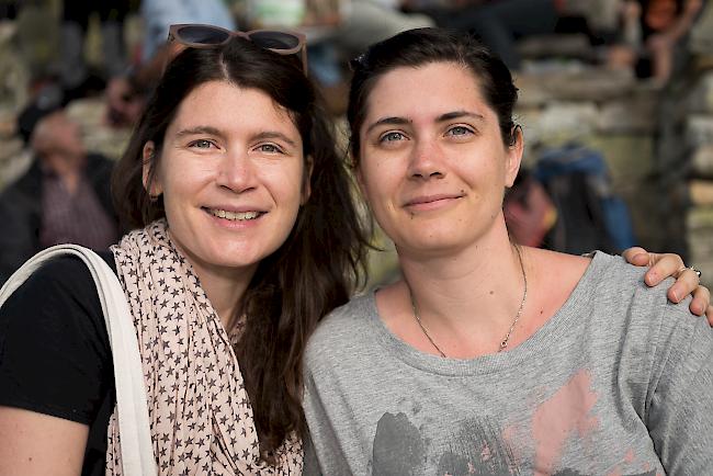 Odele Straub (37) aus Paris/Männedorf und Leila Straub (33) aus Zürich