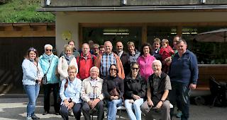 Familienausflug des Gewerbevereins Goms ins Binntal.