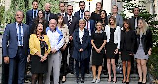 Die frischgebackenen neuen Anw&auml;lte und Notare