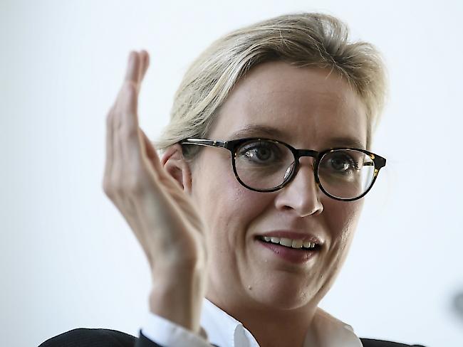 Alice Weidel weist jede Verantwortung von sich. (Archivbild)