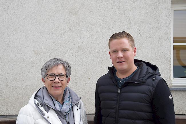 Bea Christen (65) aus Solothurn und Philip Milberg (28) aus Frankfurt.