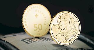 &laquo;Barry&raquo;-M&uuml;nze. 4500 St&uuml;ck sind im Umlauf.  