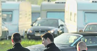 Kein Druck. Fahrende liessen sich im Oberwallis letztmals 2008 im Goler in Raron nieder.  