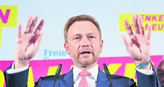 Comeback. Christian Lindner schaffte mit der FDP die R&uuml;ckkehr in den Bundestag. 