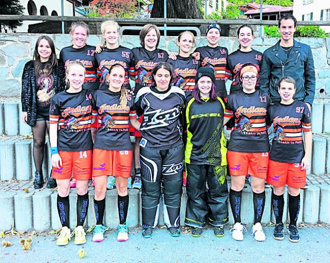 Das Frauenteam des UHC Naters-Brig hat derzeit die Tabellenführung inne.
