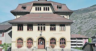 Das Gemeindehaus in Turtmann.